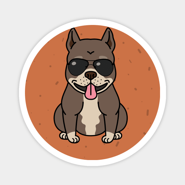 COOL FUNNY DOG DESIGN Magnet by DesignwithYunuk